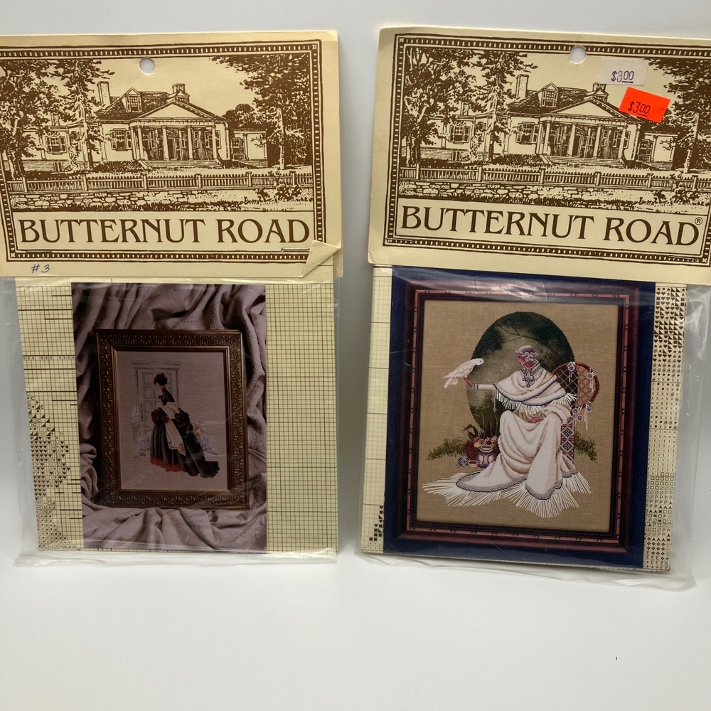 Butternut Road Cross Stitch Kits‎ Christmas Visit Spiritdancer BR-10 BR-3 New